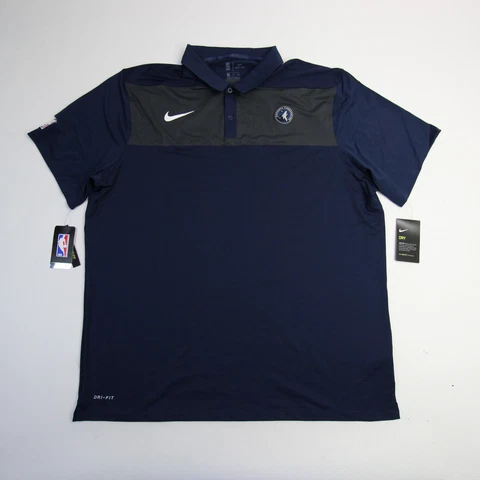 Minnesota Timberwolves Nike NBA Authentics Dri-Fit Polo Men's New Cover