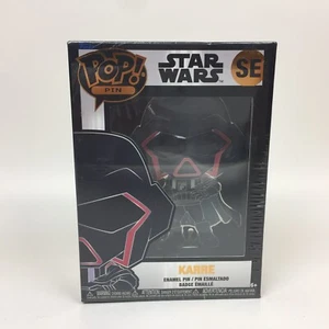 Funko Pop! Star Wars Visions Disney SE KARRE Emaille Pin (4") mit Ständer Lucasfilm - Bild 1 von 7