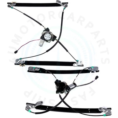 Regulador de ventana eléctrica delantero izquierdo derecho con motor para Dodge Grand Caravan 2001-03 Foto 1 de 4