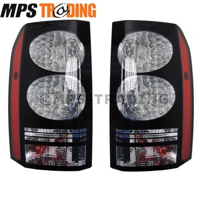 Par de luces traseras LED negras para Land Rover Discovery 4 VALEO OEM LR162972 LR162974 Foto 1 de 4