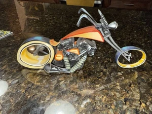 Terry Ross ENESCO Speed Freaks CA05791 Stinker Motorrad Chopper Skulptur - Bild 1 von 7