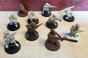 Warhammer 40k 10x Metall Stahl Legionstrupp komplett Imperiale Garde Militarum - Bild 1 von 1