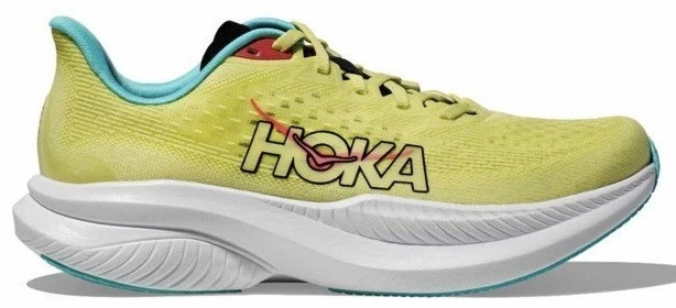 Size 7.5 - Hoka One One HOKA Mach 6 Yuzu Cielo Blue W