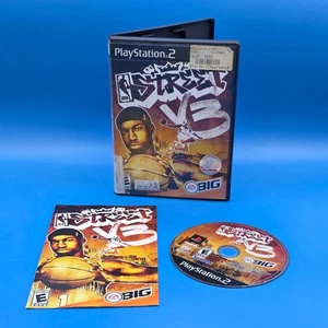 NBA Street V3 (Sony PlayStation 2 PS2, 2005) CIB komplett mit Handbuch getestet - Bild 1 von 4