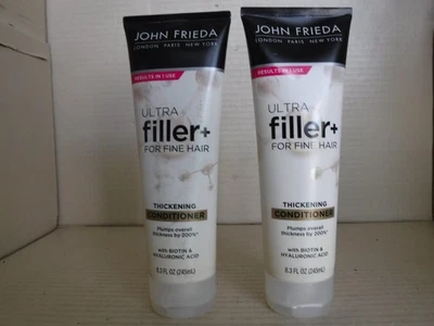 2 Pack John Frieda Ultra Filler + Thickening Conditioner 8.3 Oz Each - Image 1 of 2