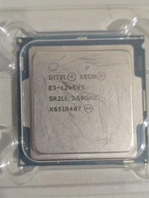 Intel Xeon E3-1245V5 SR2LL 3.50GHz Quad-Core LGA 1151 CPU Processor - Image 1 of 2