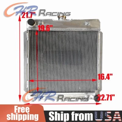 For Mercedes Benz W123 200D300D Aluminum Radiator 19761985 1977 1978 197 G2U Foto 1 de 4