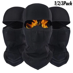 Winter Fleece Mützen Wärmer Sturmhaube Gesichtsmaske Ski Winddicht Mütze für kaltes Wetter - Bild 1 von 22