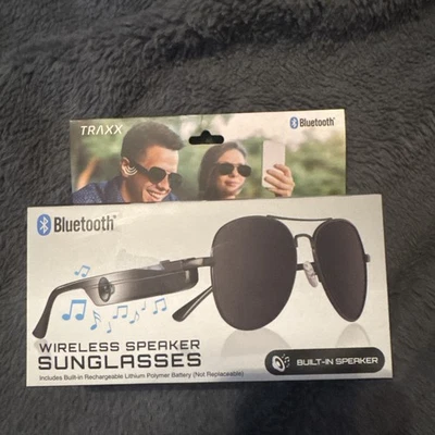 Gafas de sol con altavoz inalámbrico Traxx nuevas Foto 1 de 4