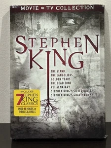 STEPHEN KING MOVIE & TV COLLECTION - 7 MOVIES - DVD - NEW Sealed - Picture 1 of 7