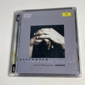 Beethoven Symphonies 1 & 2 (DVD AUDIO) Abbado Deutsche Grammophon - Picture 1 of 6