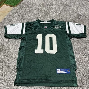#10 NEW York Jets Pennington reebok nfl football Jersey youth Large - Picture 1 of 10