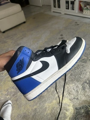 Talla 14- PERSONALIZADO Jordan 1 Retro Alto OG x Diseño Fragmento 2014 PERSONALIZADO Foto 1 de 4