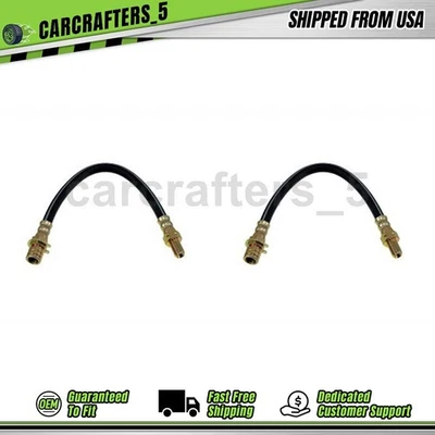 2 mangueras hidráulicas de freno trasero para International Harvester 1980 S1723 S1724 6,6 L Foto 1 de 4