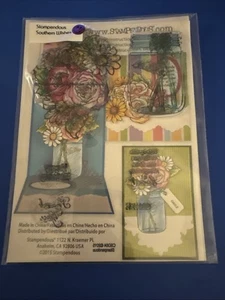Juego de estampillas Stampendous Southern Wishes - Imagen 1 de 6