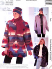 McCalls Womens Misses Sewing Pattern size L XL XXL 3 hour Fleece Jacket