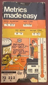 vintage metrics made easy/Olsten Temporary Services/calculator card seattle - Picture 1 of 2