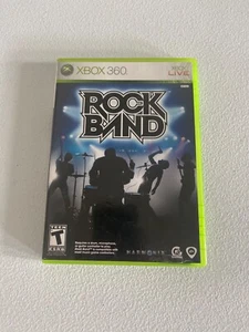 Rock Band Xbox 360 Complete In Box CIB Tested Working W/Manual - Picture 1 of 4