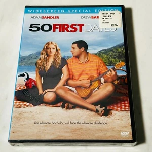 50 First Dates - DVD - Adam Sandler - Drew Barrymore - New / Sealed - BB Sticker - Picture 1 of 3