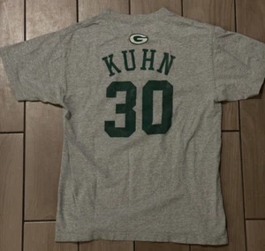 NFL Green Bay Packers John Kuhn Gray Super Bowl T-Shirt Men's MEDIUM - Picture 1 of 5
