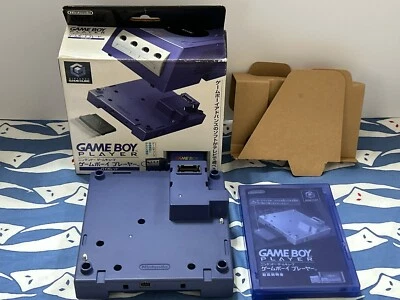 Game Boy Player for GameCube Purple JP DOL-017 Boxed Complete Tested Japan JP VG - Image 1 of 4