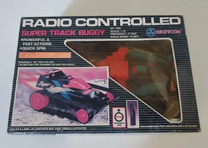 Coche buggy vintage RC Super Track en caja nunca usado NUEVO DIGITCON NOS SIN PROBAR - Imagen 1 de 6