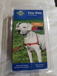 PetSafe Easy Walk No-Pull Harness for Dogs Medium M Red & Black. New In Package - Picture 1 of 7