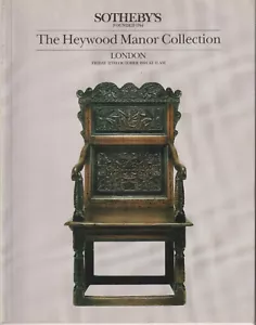 Sotheby's The Heywood Manor Collection London October 12, 1984 (Trade Paperback: - Picture 1 of 1