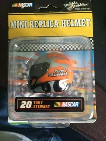 NASCAR Tony Stewart #20 Home Depot Mini Helmet Bobble Dobbles (Mountable) Cover