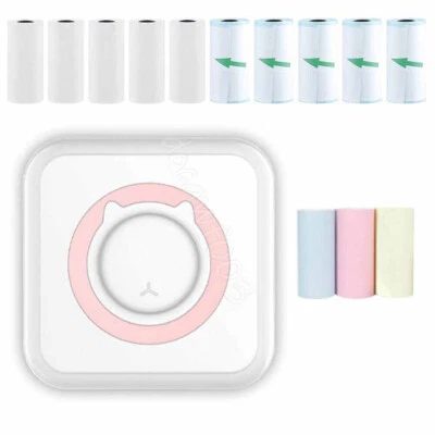 Mini Thermal Printer Pocket Bluetooth Phone Photos Label Printing Machine DHL - Bild 1 von 4