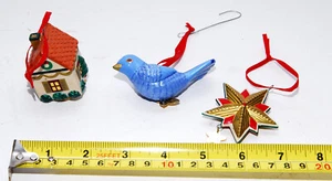 Hallmark Ornaments from 2001 Qty: (3): Faith Togetherness and Joy - Picture 1 of 3