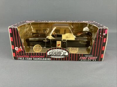 Gearbox 1956 Ford Thunderbird Convertible Pedal Car Bank Diecast NIB Texaco Blk - Image 1 of 4