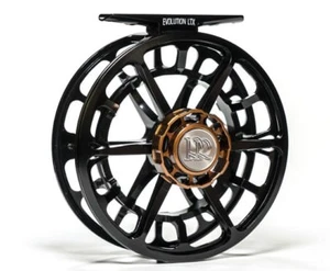 Ross Evolution LTX Fly Reel - Size 7/8 - Color Black - NEW - Picture 1 of 2