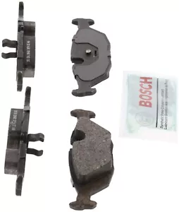 For 1987-1991 BMW 325i Bosch Semi-Metallic Brake Pads Rear 1988 1989 1990 - Picture 1 of 6