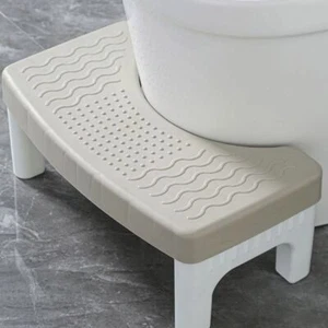 Removable Toilet Seat Stool Plastic Foot Stool Toilet Squat Stool Adult - Picture 1 of 18