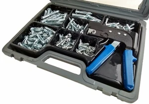Hohlraumdübelset Mannesmann 188 teilig Set mit Zange Dübeln und Schrauben - Bild 1 von 4