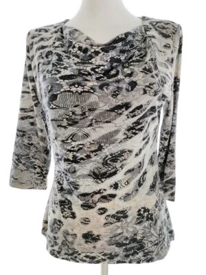 Kapalua  T. 38 Gris Blusa Viscosa Manga 3/4 - Imagen 1 de 4