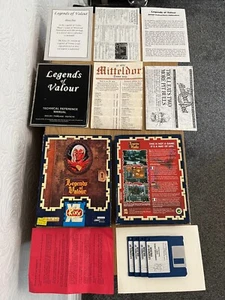 Legends Of Valour Amiga Vintage Game - Boxed & Working -👽👾Retro Gift Idea👾👽 - Photo 1/24