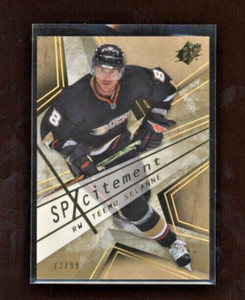 2008-09 SPx Spxcitement Spectrum #X63 Teemu Selanne 73/99       *S6758