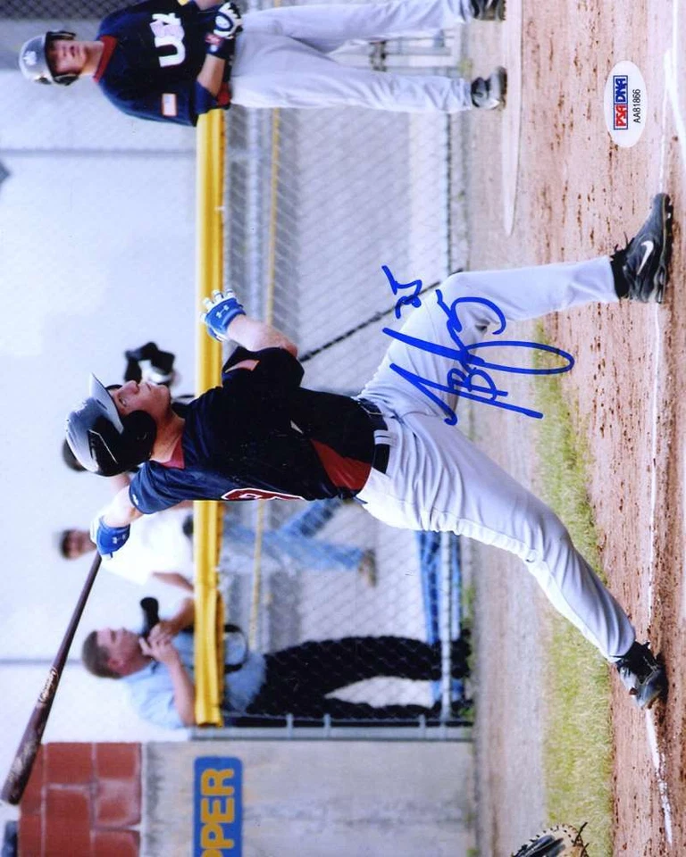 Todd Frazier Team Usa Psa/dna Signed 8x10 Photo Authentic Autograph - Image 1 of 1