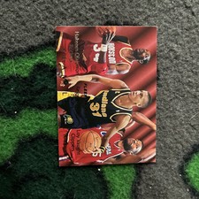 1994-95 Fleer Team Leaders Hakeem Olajuwon Reggie Miller Loy Vaught #4