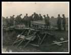 Foto, WK2, A.R.20, Ostfront, Soldaten beim Bau einer Behelfsbrücke, 5026-1242