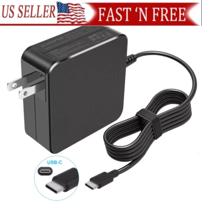 Зарядное устройство 65 Вт USB-C для ноутбука Asus Rog Ally C302C ADP-45EW B тип C адаптер питания - Изображение 1 из 4