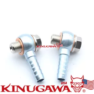 Kit de pernos de banjo de agua turbo Kinugawa M14x1,5 mm a 5/16"" barba (0,32") (8 mm) - Imagen 1 de 3