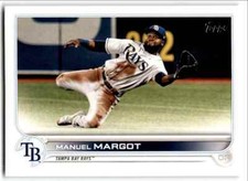 2022 Topps} Manuel Margot Baseball Cards #612