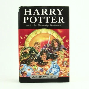HARRY POTTER AND THE DEATHLY HALLOWS JK Rowling Raincoast 1st/1st HBDJ L5 - Imagen 1 de 4
