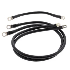 Fits 1987 Harley Davidson FLST Heritage Softail Battery Cable Kit All Balls - Picture 1 of 2