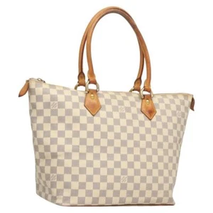 LOUIS VUITTON Damier Azur Saleya MM Tote Bag N51185 LV Auth 122945 - Picture 1 of 22
