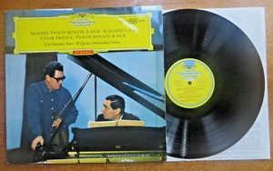 WOLFGANG SCHNEIDERHAN & SEEMANN Brahms Ed1 DGG Red Tulips 138 633 Germany EX+ - Imagen 1 de 5