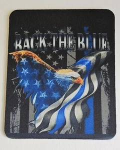 AMERICAN EAGLE BACK THE BLUE CUSTOM MOUSE PAD DESK MAT VIRTUAL HOME SCHOOL - Picture 1 of 1